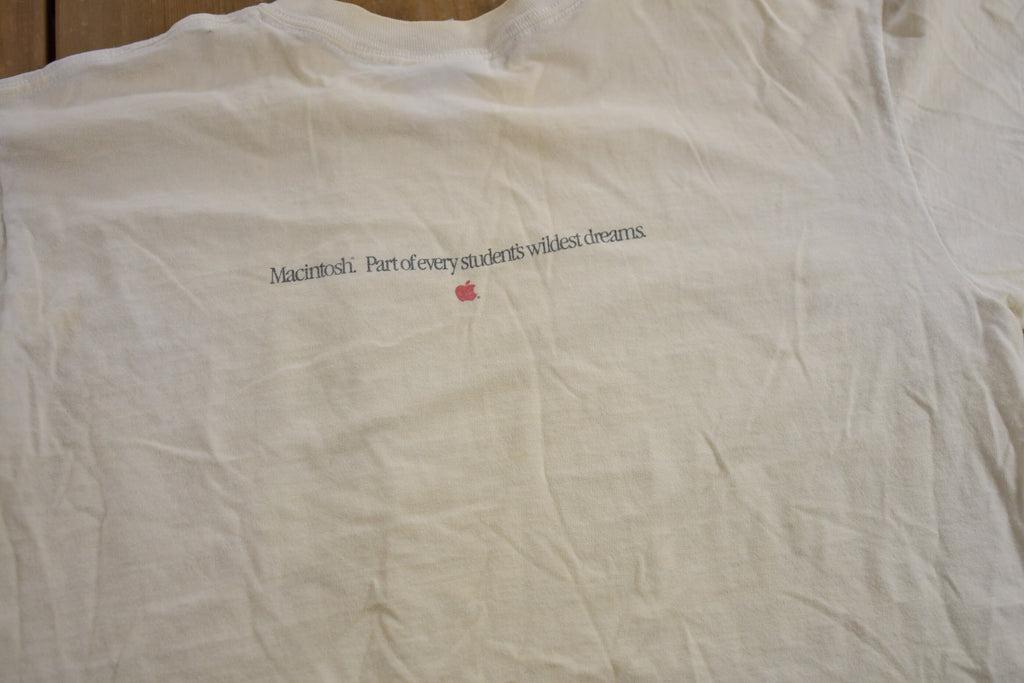 Vintage 1989 Bongo's Dream Dorm Mattt Groening Apple Graphic T-Shirt