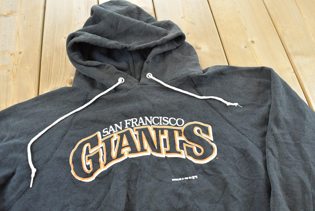 Vintage 1980s San Francisco Giants MLB Graphic Hoodie Men's / Hanes / Vintage Sweater / MLB / Baseball / Made in USA / 80s Giants Hoodie