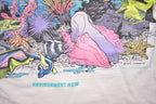 Vintage 1990s Hawaii Reef Theme Souvenir T Shirt
