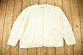 Vintage 1990s Anthony Richards 3D Cable Knit Cardigan Sweater