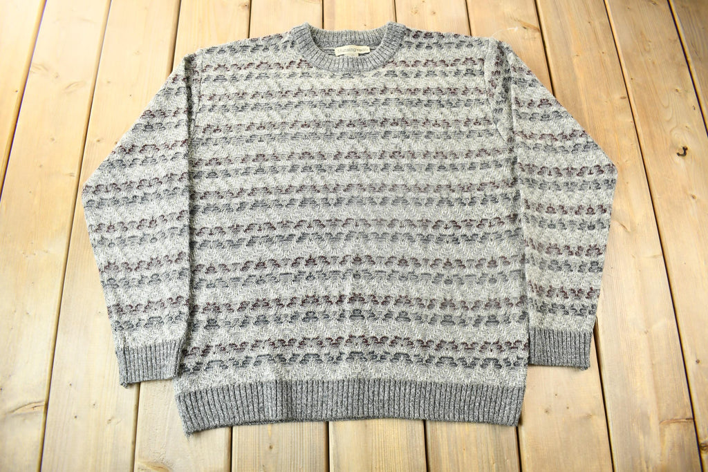 Vintage 1990s Munsingwear Knitted Crewneck Sweater