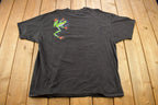 Vintage 1991 Treefrog Theme Graphic T-Shirt