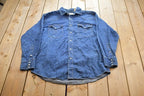 Vintage 1970s Big Mac Work Wear Jean Long Sleeve