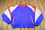 Vintage 1990s GOODYEAR Johnson Industries Motorsports Embroidered Racing Jacket
