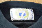 Vintage 1990s Logo 7 Muskegon Lumberjacks Hockey Crewneck Sweatshirt Mens L