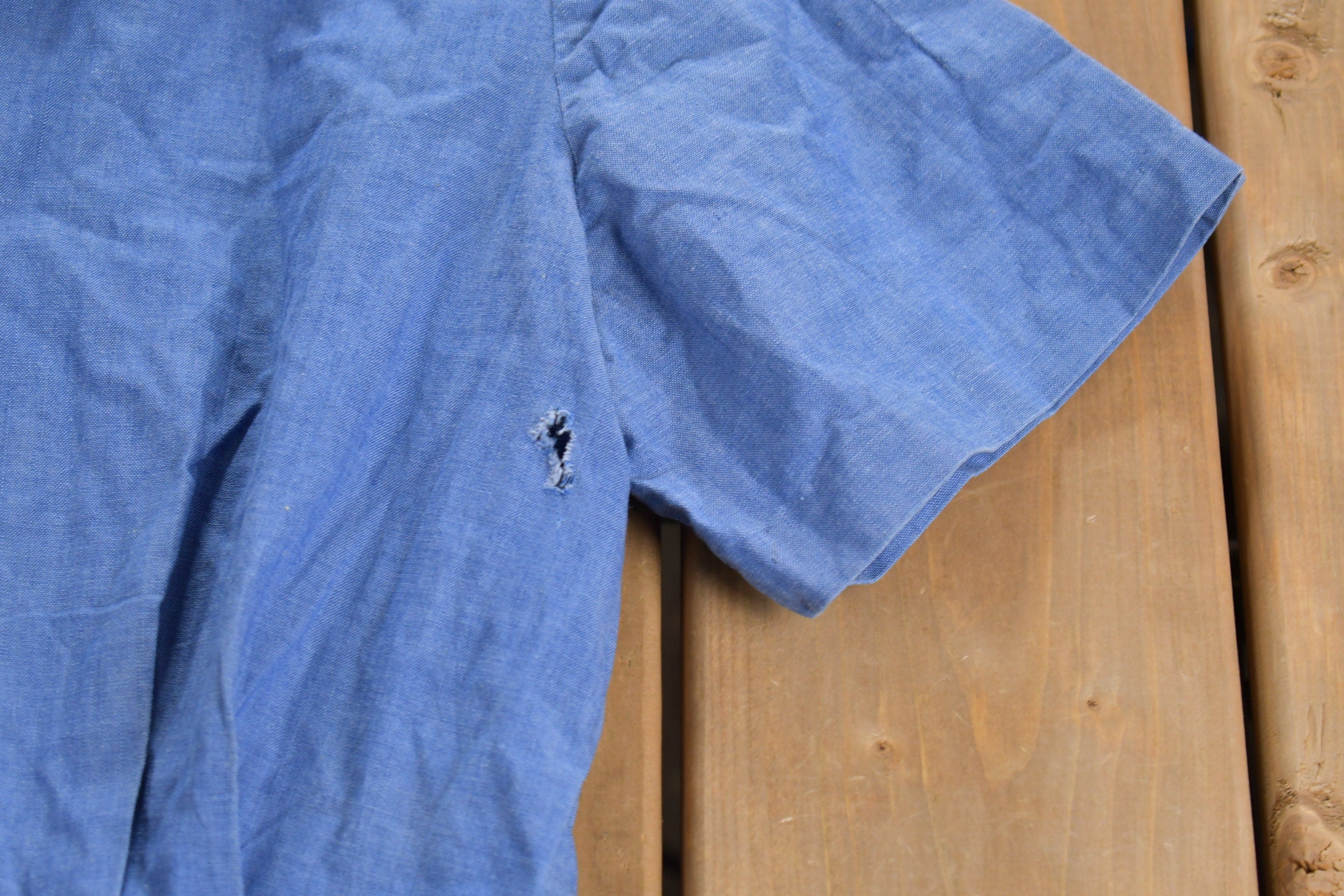 Vintage 1960s Pat Perkins Short Sleeve Shirt Dress