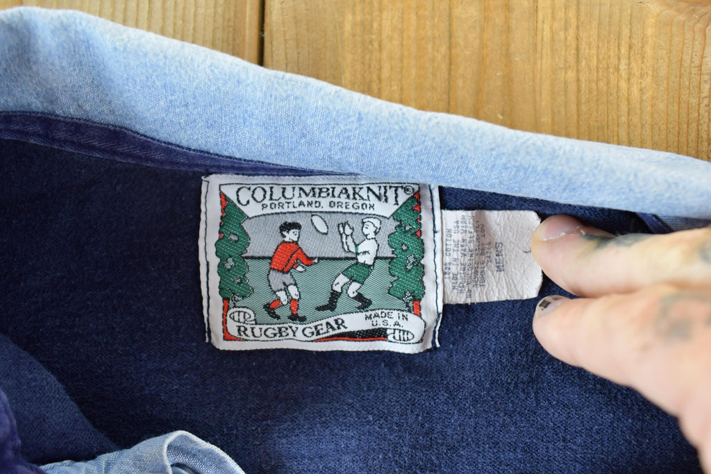 Vintage 1990s Columbian Rugby Gear University Crewneck