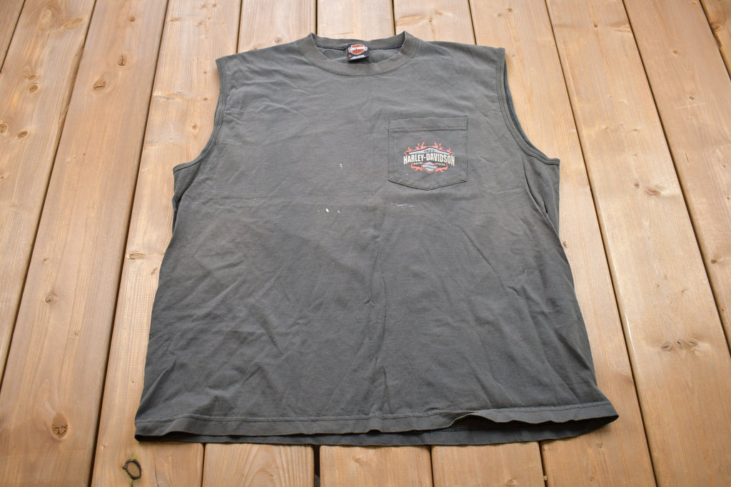 Vintage 1990s Harley Davidson Graphic Tank Top