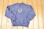 Vintage 1990s Cancun Mer Caraibe Crewneck Sweatshirt Men's L