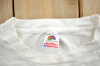 Vintage 1990s KFAT Gilroy California Family Reunion Souvenir T Shirt Made In USA