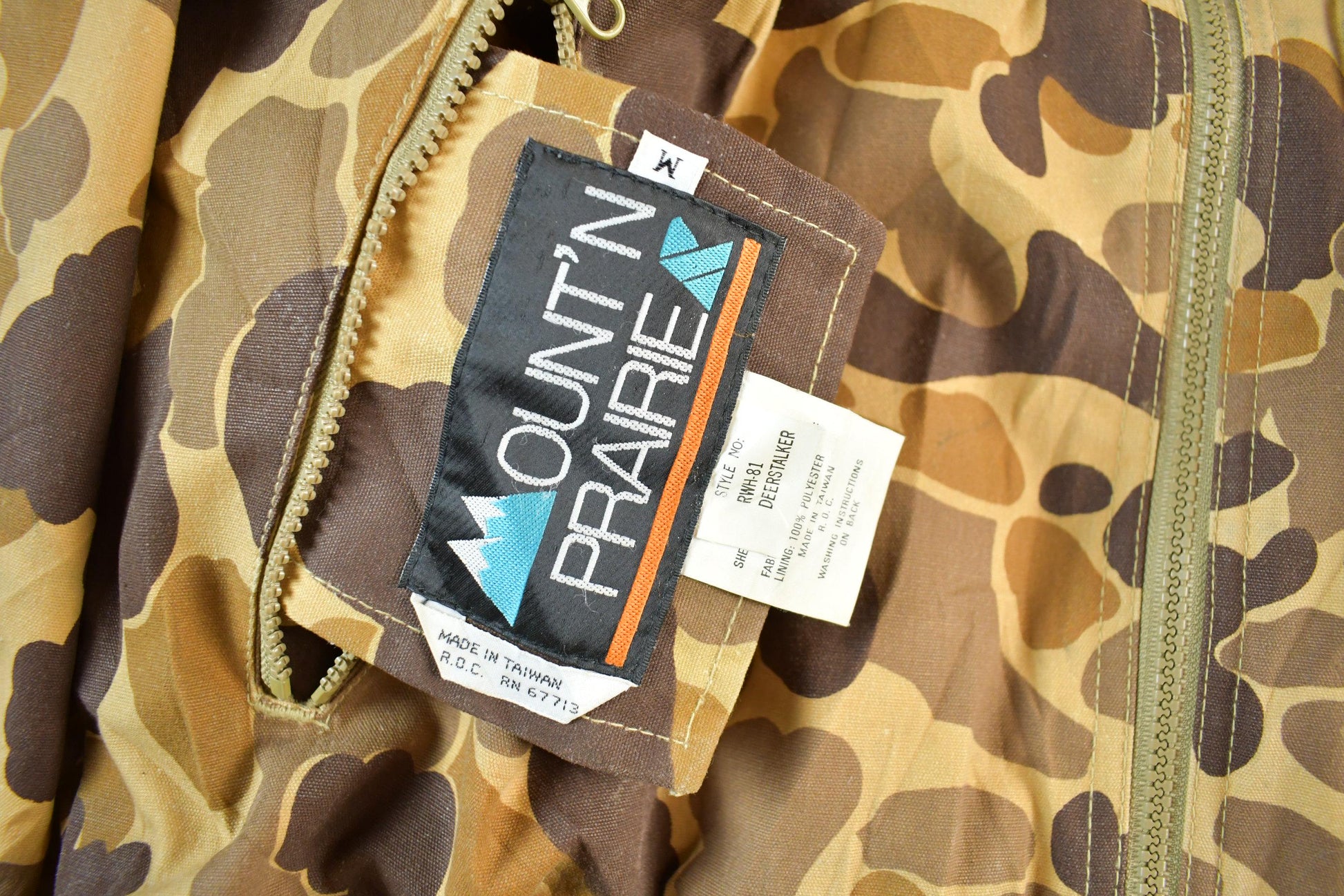 Vintage 90s Reversible Duck Camo Jacket - Men's Medium