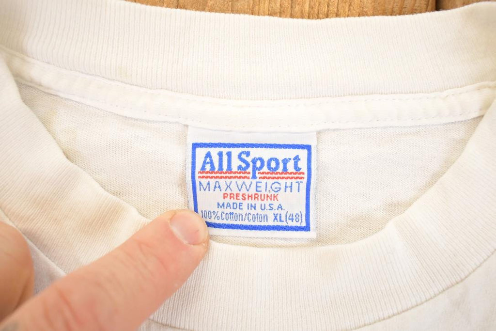 Vintage 1990s Pepsi Graphic Print Crewneck Sweatshirt Mens L