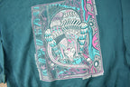 Vintage 1990s Dreaming Kangaroo Australian Aboriginal Artwork Souvenir Sweatshirt