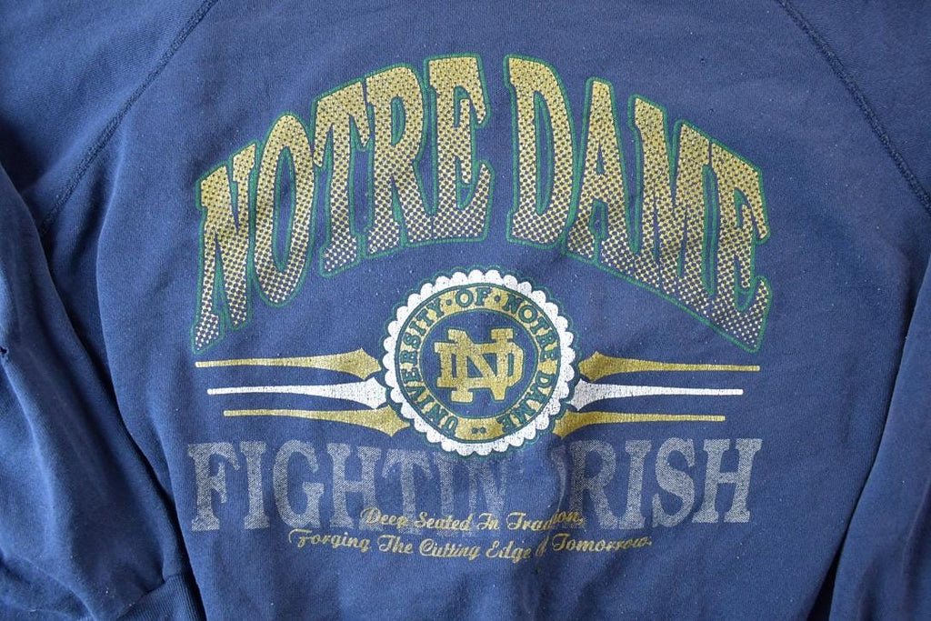 Vintage 1990s Notre Dame University Collegiate Crewneck