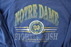 Vintage 1990s Notre Dame University Collegiate Crewneck