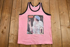 Vintage 1980s Coca-Cola Antique Ad Graphic Tank Top