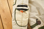 Vintage Y2K White Parasuco Tech Coyote Fur Trim Ski Jacket