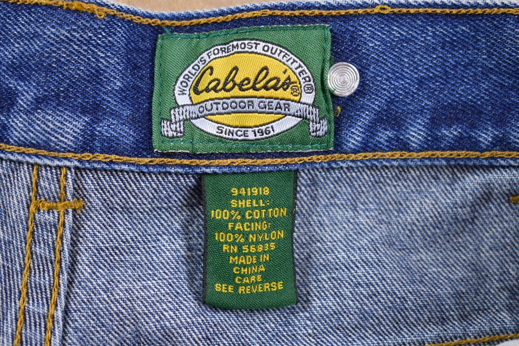 Vintage 1990s Cabelas Double Front Hunting Pants