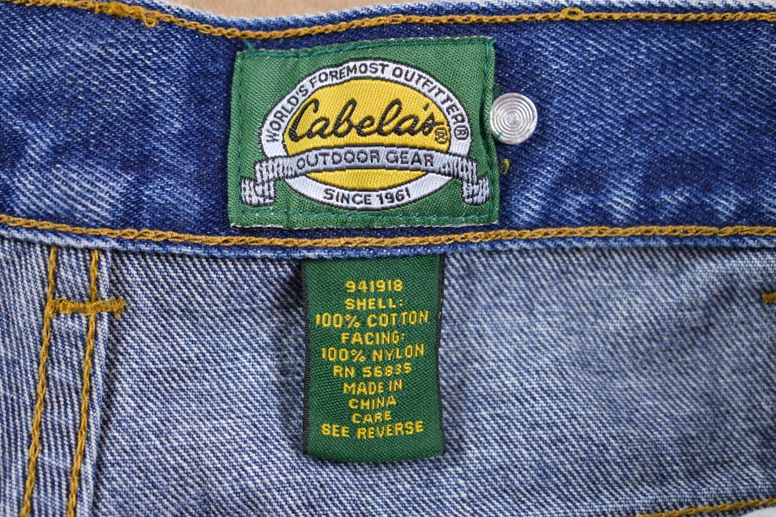 Vintage 1990s Cabelas Double Front Hunting Pants
