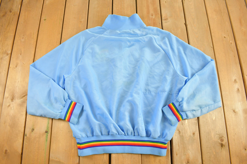 Vintage 1990s Michigan Promo Quarter Zip Bomber Jacket