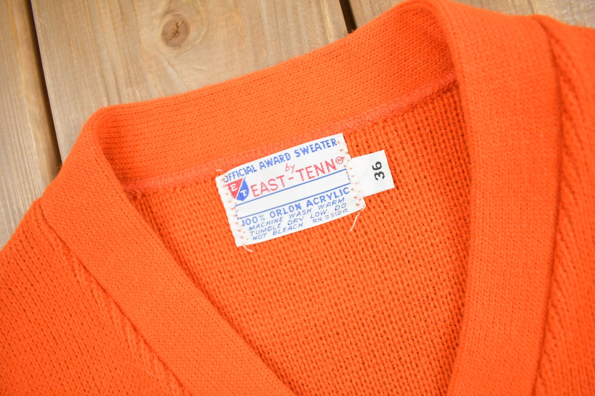 Vintage 1975 Collegiate Knit Sweater