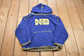 Vintage 1990s University Of Notre Dame Collegiate Fleece Hoodie