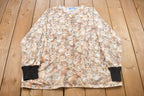 Vintage 1990s All Over Print Tiger Button Up Shirt /