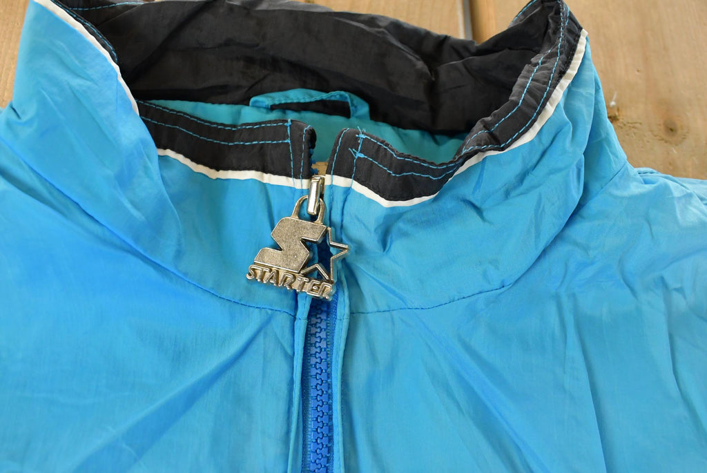 Vintage 1990s Carolina Panthers NFL Starter Windbreaker Jacket Men's XL