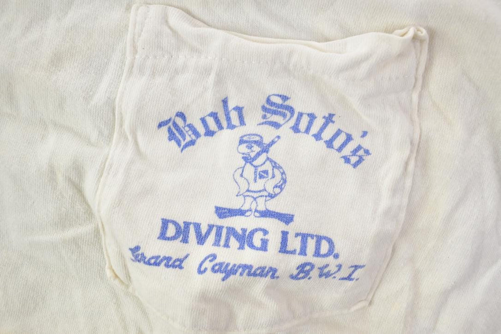Vintage 1990s Bob Soto's Diving Stingray City Grand Cayman Souvenir T-Shirt