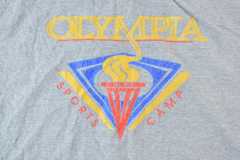 Vintage 1990s Nike Olympia Sports Camp Graphic T-Shirt