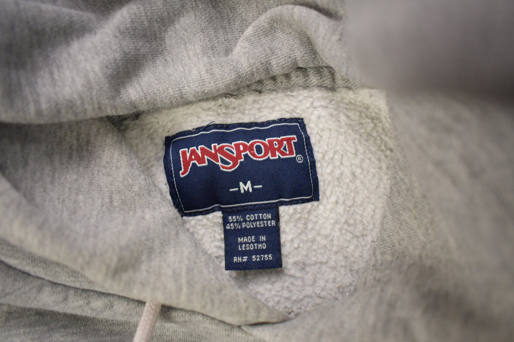 Vintage 1990s Eastern University Collegiate Hoodie  Embroidered  Jansport Sweatshirt  Sportswear  Americana
