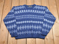 Vintage Scandia Knitted Striped Sweater