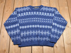 Vintage Scandia Knitted Striped Sweater