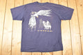 Vintage 1990s Outdoorsman Howling Wolves Eagle Souvenir T-Shirt Men's XL