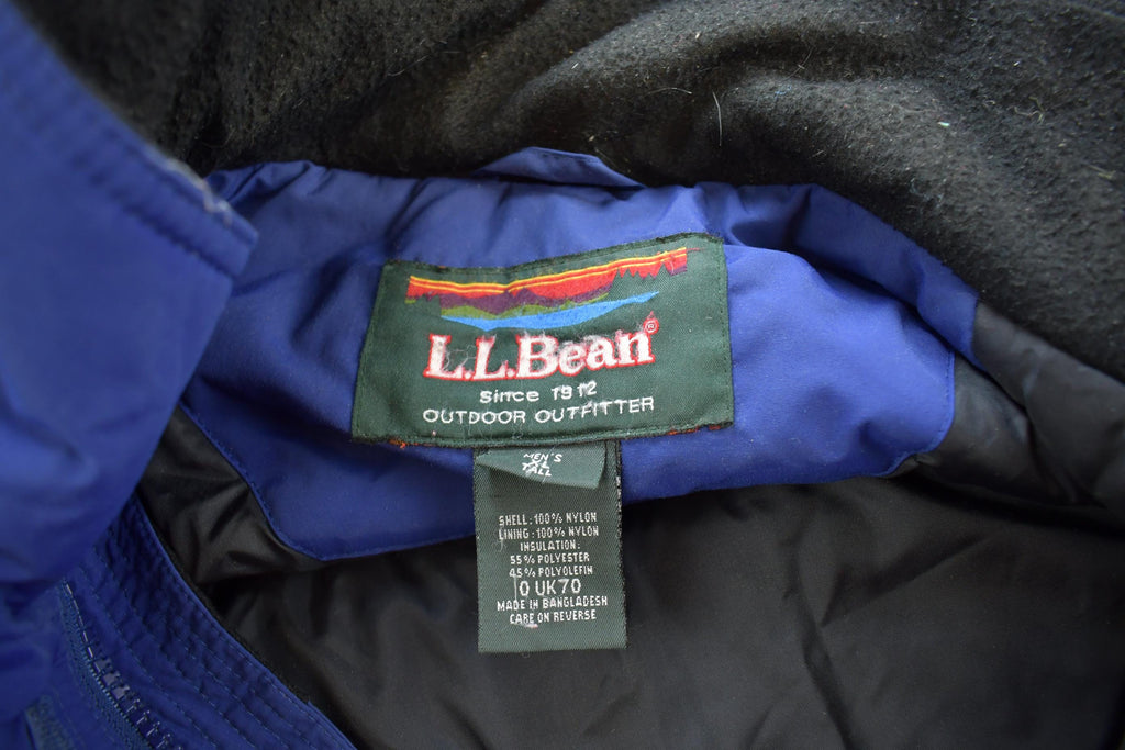 Vintage 1990s LL Bean Goose Down Winter Jacket Size XL