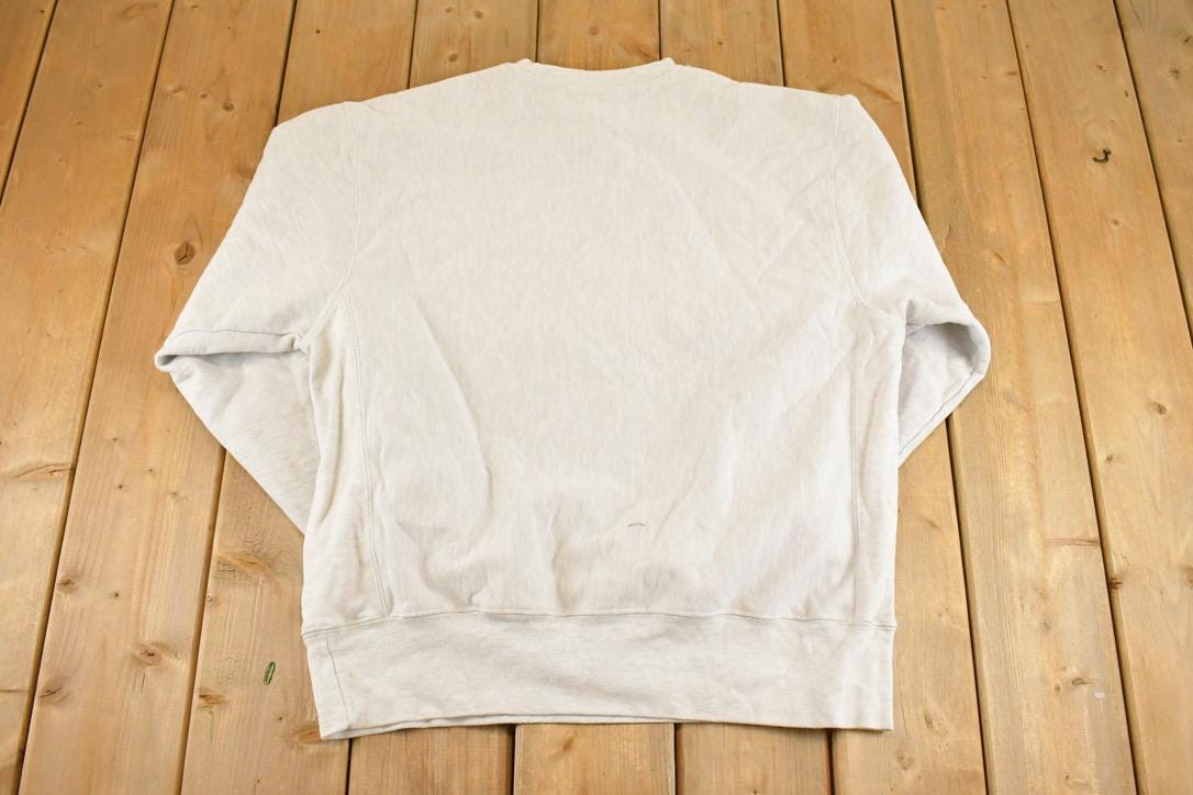 Vintage Y2K Waterdogs Lacrosse Club Champion Reverse Weave Sweatshirt Men's L / 2000s Heavyweight Sweater / 2000s Cross Grain
