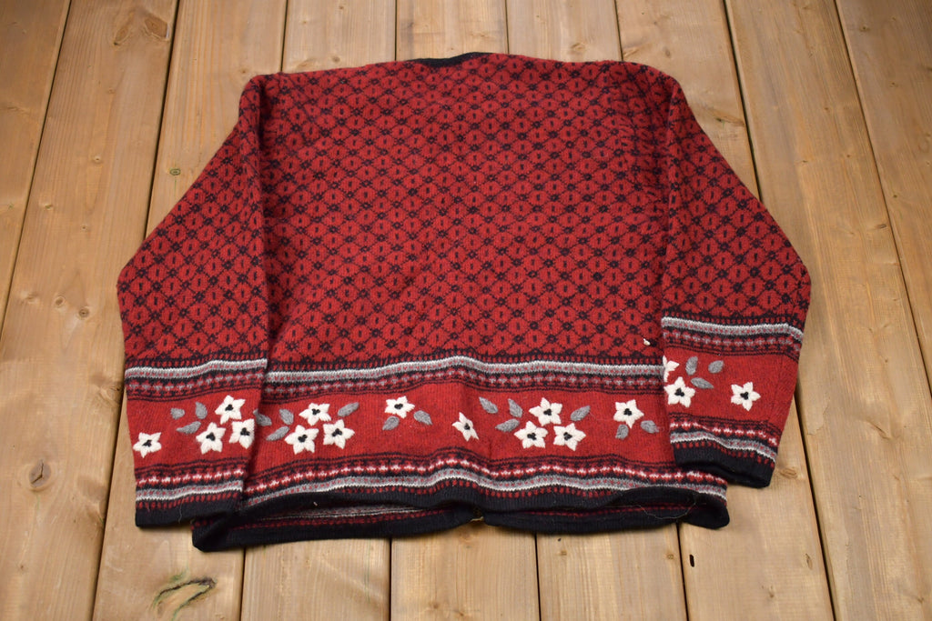 Vintage 1990s Woolrich Knitted Cardigan