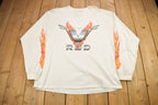Vintage 2001 White's Harley Davidson Motorcycles PA Long Sleeve T-Shirt