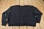 Vintage 1990s Liz Claiborne Knit Cardigan Sweater