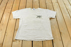 Vintage 1990s Honu Kauai Hawaii Sea Turtle Graphic T-Shirt Mens L  Travel  Streetwear  Single Stitch  Animal  90s Graphic Tee  Nature