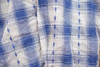 Vintage 1990s Wrangler Rustler Plaid Western Flannel Button Up Shirt