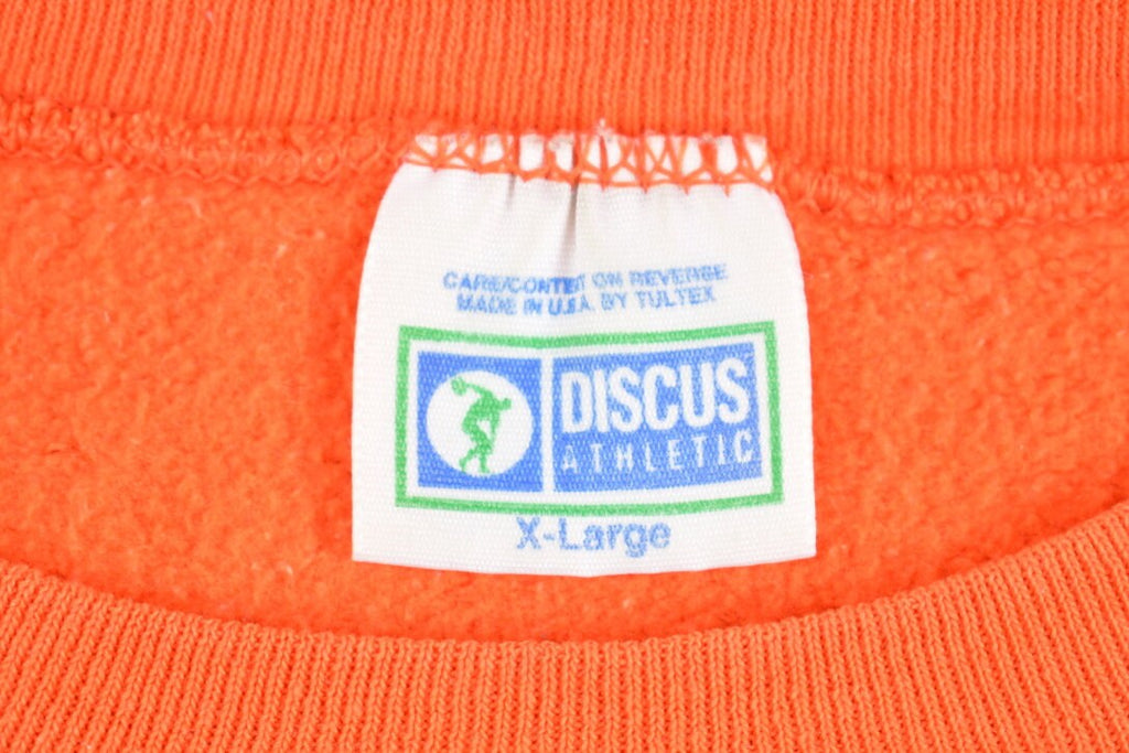 Vintage 1990s Discus Athletics Falcon Club Crewneck Sweatshirt