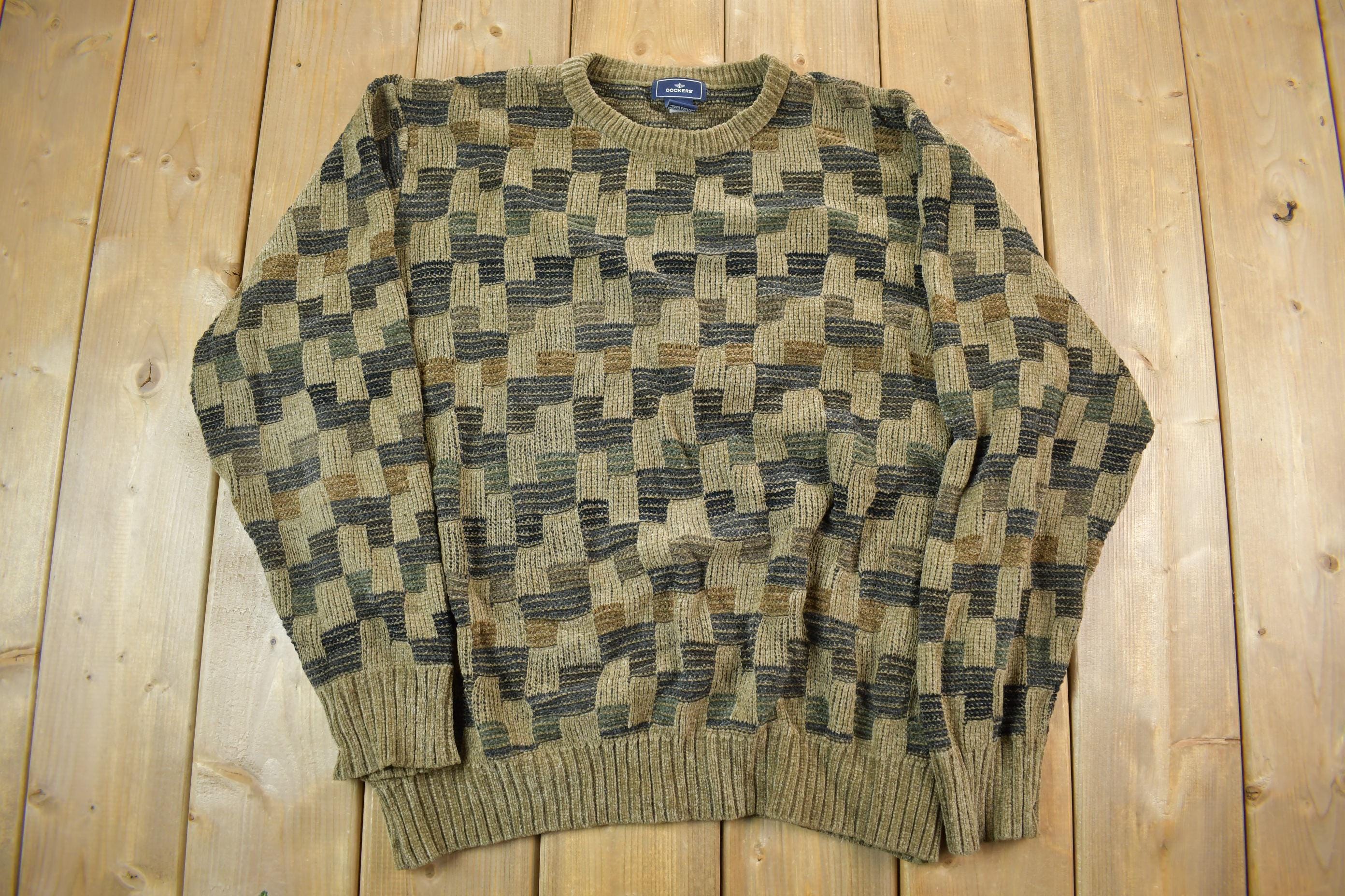 Vintage 1990s Dockers Knit Sweatshirt