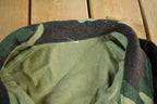 Vintage 90s Camo Hunting Jacket - Men's Wool Blend Large