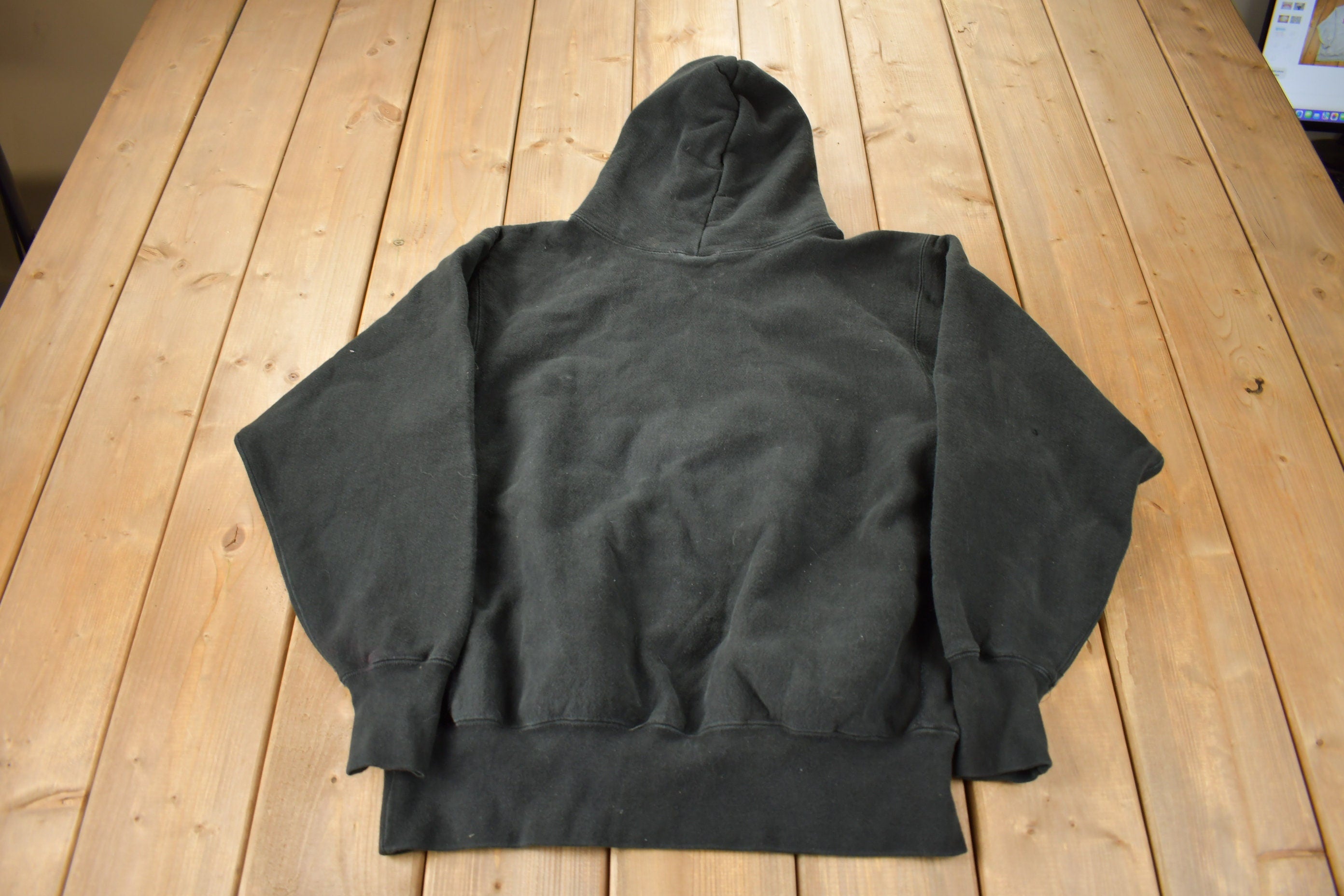 Vintage 1990s Duke University Collegiate Heavy Weight Hoodie Made In USA