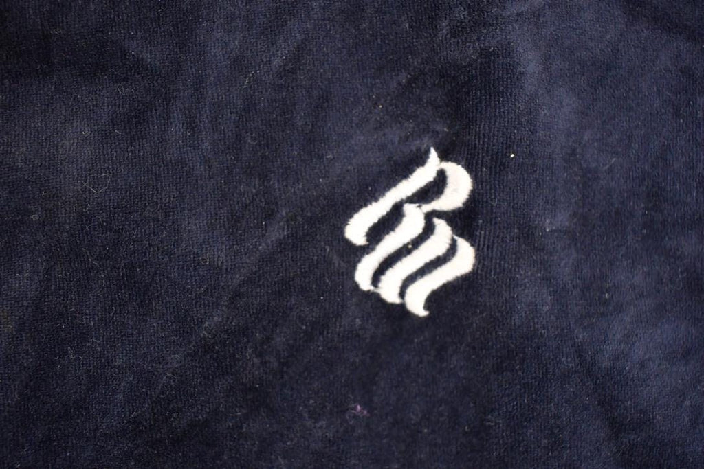 Vintage 1990s Rocawear Embroidered Velour Graphic Full Zip Sweatshirt Mens XXL