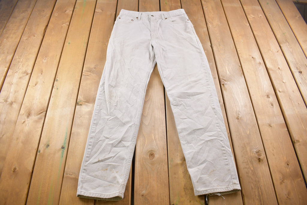 Vintage 1980s Levi's 540 Brown Tab Jeans Size 33 x 32