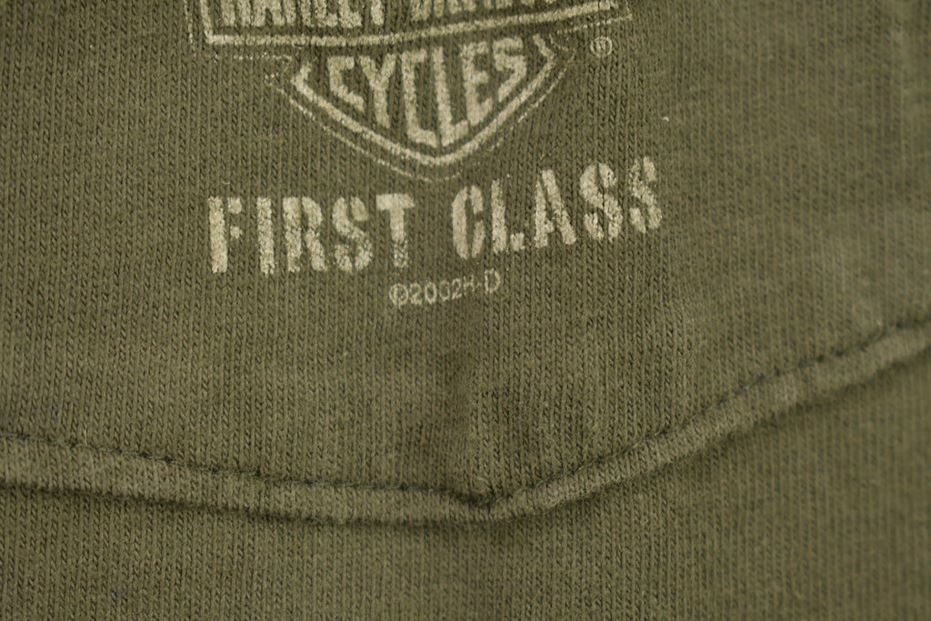 Vintage 2002 Harley Davidson Of St Thomas US Virgin Islands T-Shirt