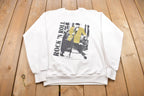 Vintage 1988 Elvis Presley Rock N Roll Raglan Crewneck Sweatshirt