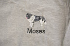 Vintage 1990s Embroidered Dog Crewneck Sweatshirt  90s Crewneck  Streetwear  Embroidered